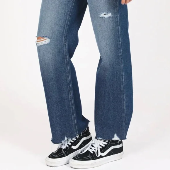 NWT Rewash Super High Rise Vintage Reunion Wide Leg Jeans - Picture 12 of 12